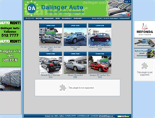 Tablet Screenshot of dalinger.ee